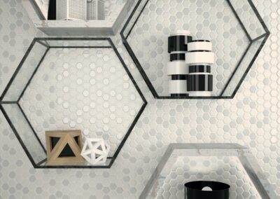 Mosaïque hexagonale